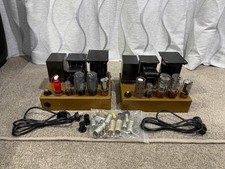 Leak TL12.1 Valve Amplifier Pair -- RESTORED  SPEAKER CONNECTORS 