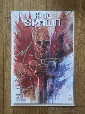King Spawn #18 Signed By David Mack - COA