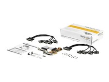 StarTechcom 8-Port Serial PCIe Express Card with 16550 UART PCIe Serial