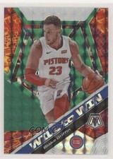 2019-20 Panini Mosaic Will to Win Green Mosaic Prizm Blake Griffin #5 uk2