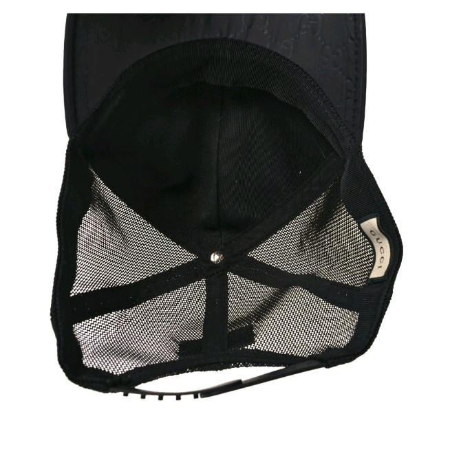 Gucci Nylon Monogram Baseball Hat black image 5