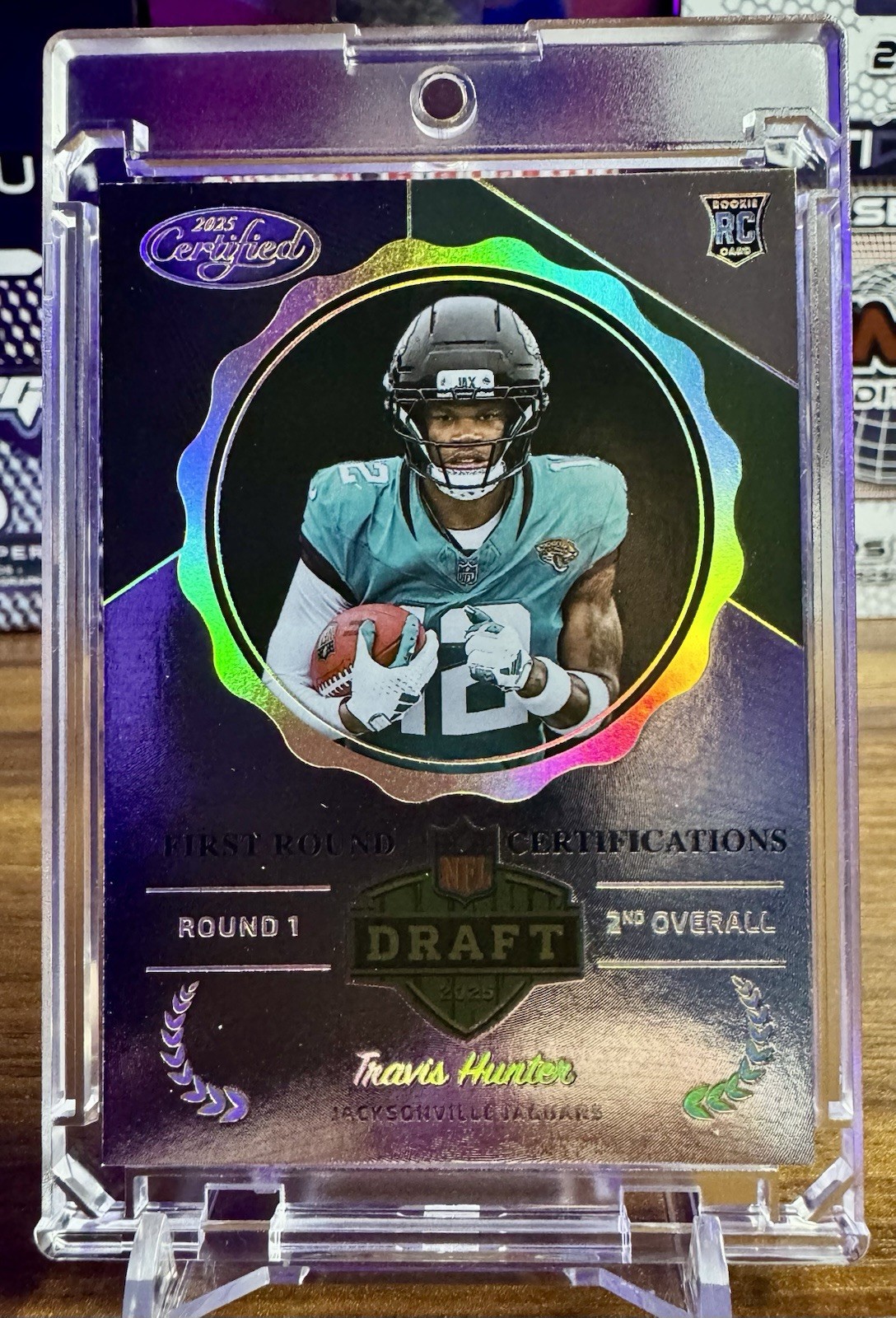 2025 Panini Certified - First Round Certifications Travis Hunter #10 (RC)