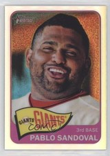 2014 Topps Heritage Chrome Refractor 112/565 Pablo Sandoval #THC-445 0b0
