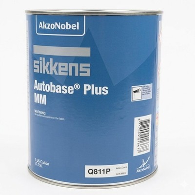 AkzoNobel Autobase Plus MM Q811P Metallic Coarse Toner Paint 1Gal 389815