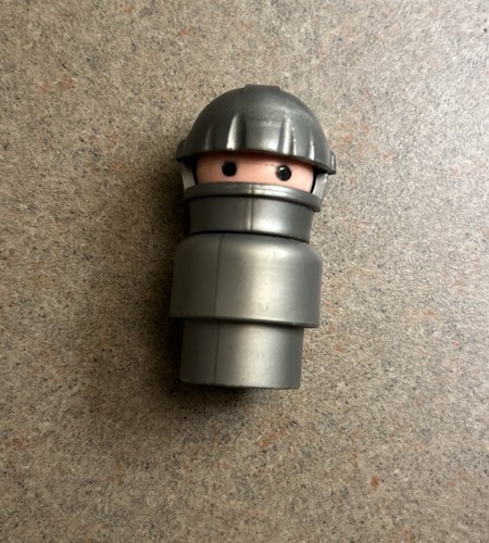 Vintage Fisher Price Little People Castle Knight Toy Figure Collectible