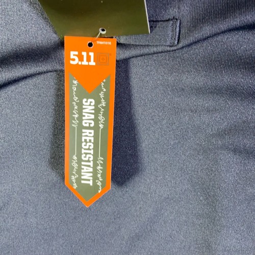 5.11 Tactical Performance Polo - Size Large 844802182348 71049 Chacoal S/S Glass - Picture 6 of 13