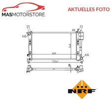 KÜHLER WASSERKÜHLER MOTORKÜHLER NRF 53106 A FÜR MERCEDES-BENZ A-CLASS