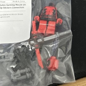 Lego Minifigure REAL MINI FIG MARVEL DEADPOOL super rare 6866 X-men X-Force ^