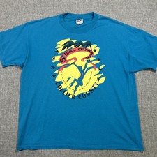 Vintage Special Olympics Shirt XL 90s Made In USA Colorful Boxy Fit