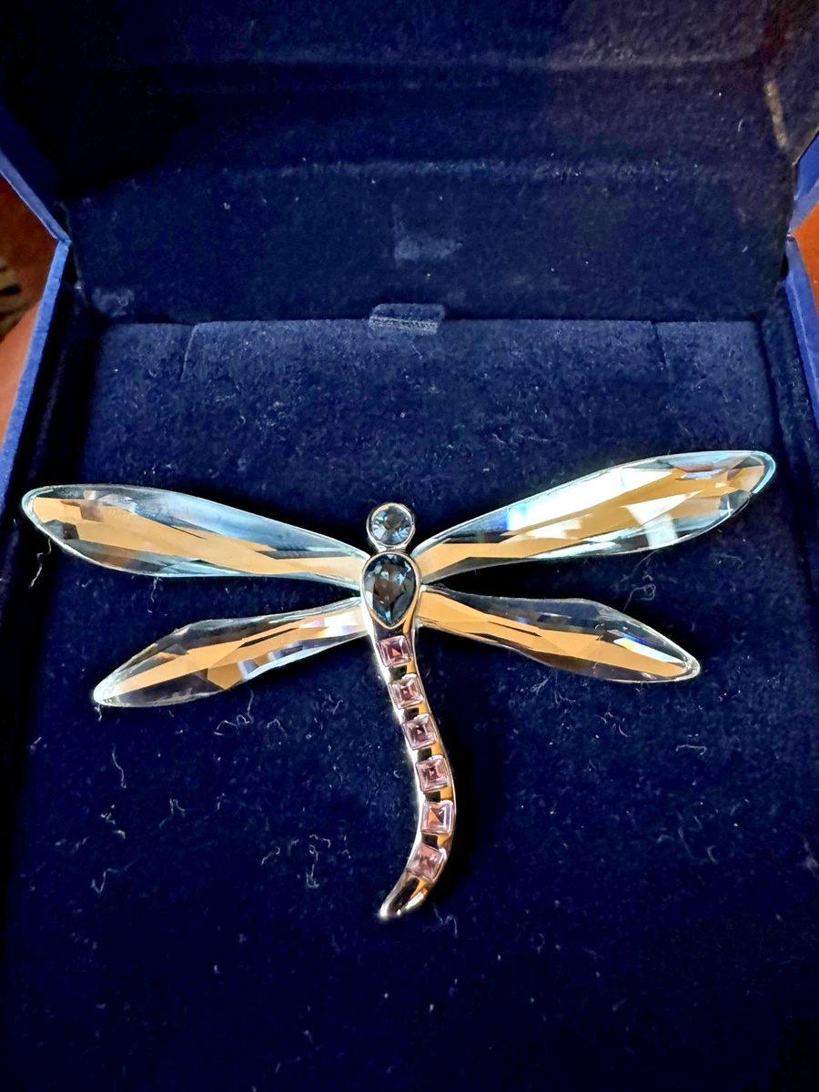 swarovski dragonfly brooch products for sale | eBay