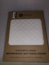 4moms mamaRoo Sleep Bassinet Waterproof Mattress Cover White New Open Box