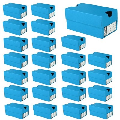 24pcs Mini Shoe Gifts Boxes for Party Favors, 4x2.4x2in/10x6x5cm Blue Mini Pa...