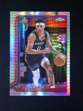 2025-26 Topps Chrome Jeremiah Fears #257 RC Rookie Prism Refractor
