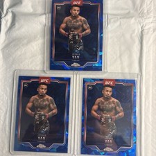 2025 Topps Chrome UFC Sapphire Edition Joshua Van, Joshua Van #136
