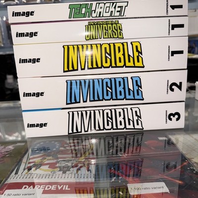 Invincible Compendium 1 2 3 Atom Eve & Tech Jacket NEW Lot Complete Set Image 