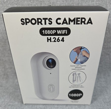 Sports Camera 1080P WiFi Black Portable Back ...