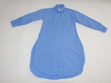 Maeve by Anthropologie Women's Shirt Dress Size XS 3/4 Sleeves Blue Long Sleeves