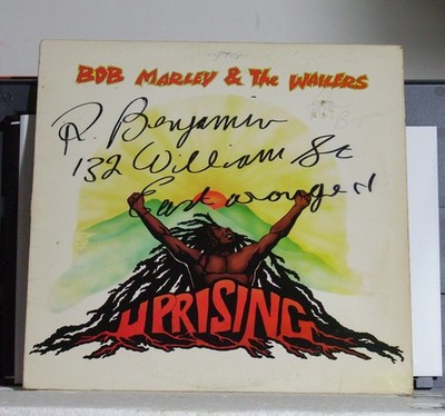 Bob Marley & The Wailers   Uprising LP (1980 Island ILPS 9596)  VG