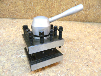 4 WAY TOOL POST  4'' Square 1-1/4'' Tool Shank  Thread M16 X 2.00