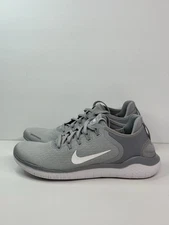 Nike Free Run 2018 Wolf Grey White Running Sneaker Shoe 942836-003 Men's 7.5-13