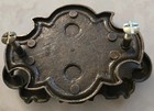 Unique Heavy  Large Drawer Pull Brass 4" x 3" salvage lot of 2 - Marked N5545 — photo 10