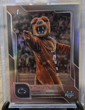 2025 Bowman University Chrome Football NITTANY LION Mascot Refractor SSP #BCM-16