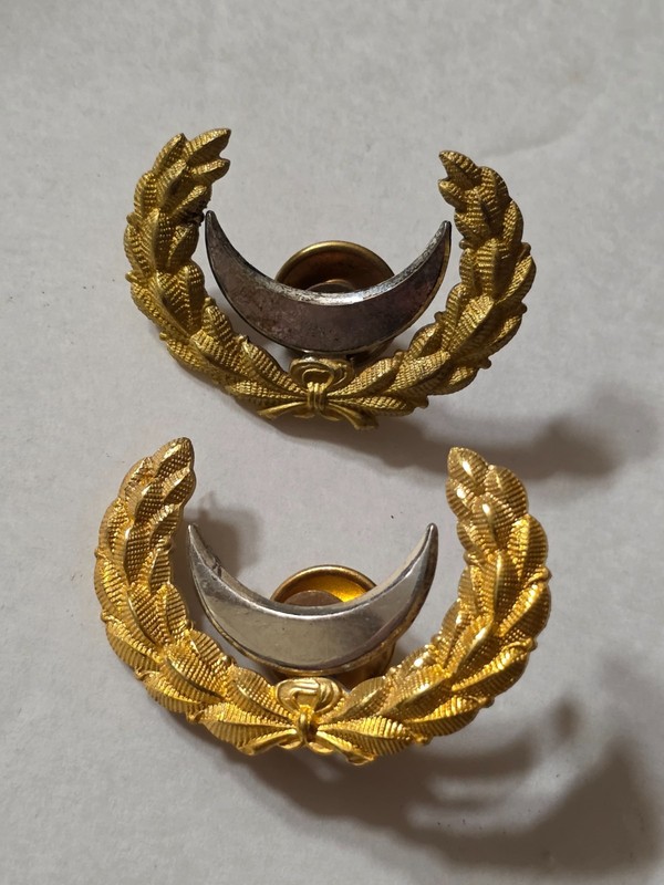 US Army Commissary Sgt cap badge pin lot gilt insignia 1902