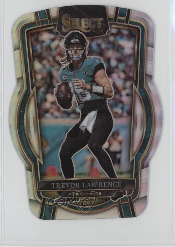 2022 Panini Select Club Level Silver Prizm Die-Cut Trevor Lawrence #254 uk2