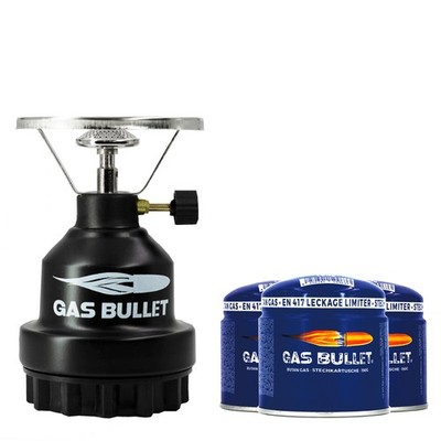 Camping Gaskocher Campingkocher Shisha Kohleanzünder + 4/6/8x 190g Gaskartuschen