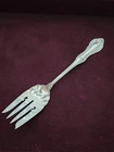 International Joan of Arc Sterling Silver .925 Solid Meat Fork 8 3/4" (86 grams)
