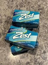 Zest Bar Soap Family Deodorant Original 3.2 Oz Vintage 1997 98 NEW in Box Sealed