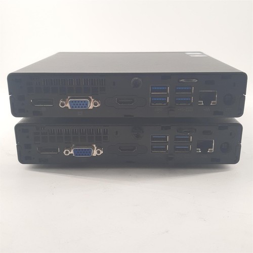i5 HP Mini Desktop PC's Job Lot of 2 EliteDesk 800 G2 i5-6500T 8GB RAM 128GB SSD - Picture 3 of 10