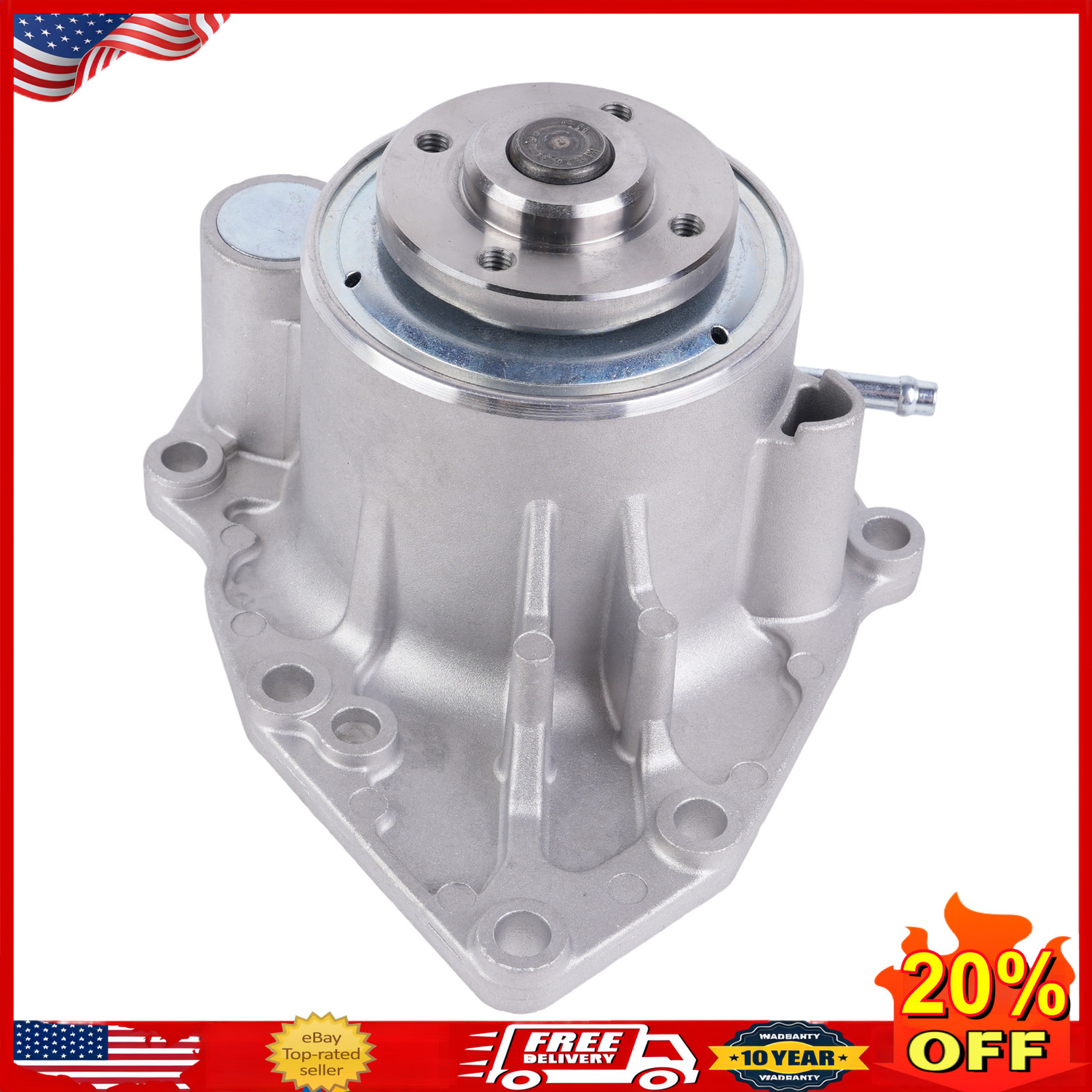 Bentley Bentayga Speed 2017-2020 Water pump with housing P/N 07P121008A
