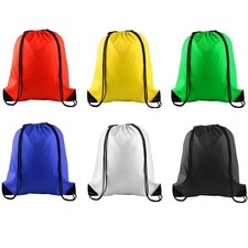 6 Pcs Drawstring Bags Bulk Drawstring Backpack String Backpack Cinch Sack Spo...
