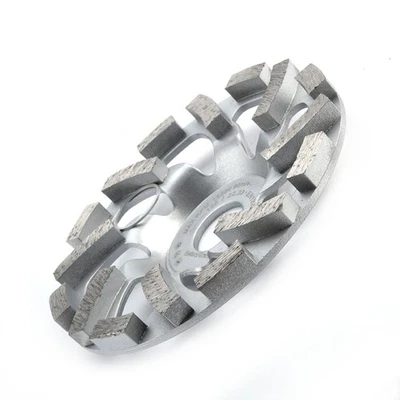 CT&T INDUSTRIE Diamantschleifteller Ø 230 mm und 22.23mm Schleiftopf mit Kreuzsegment