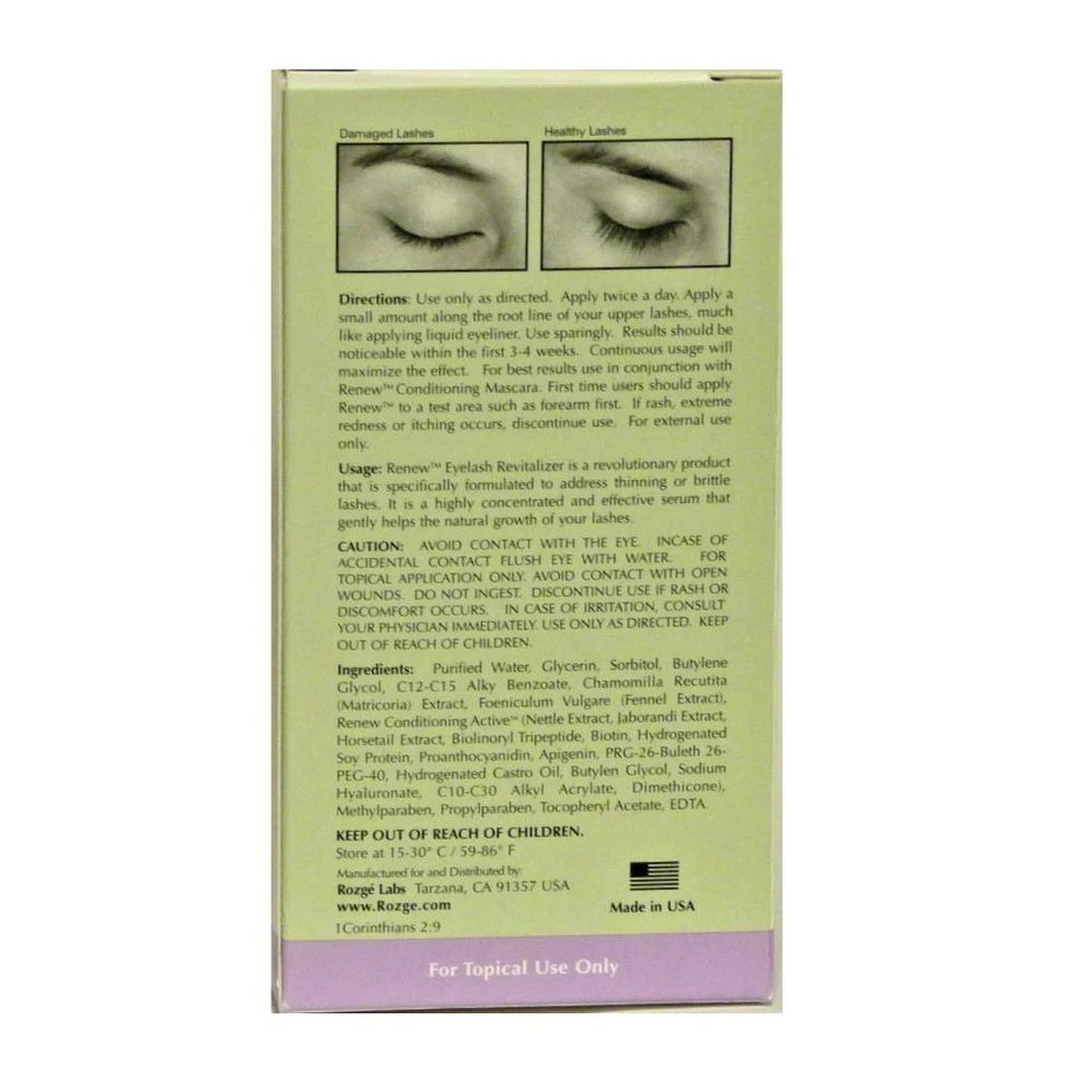 Rozge Renew Eyelash Revitalizer - 7 ml - Image 2 of 2