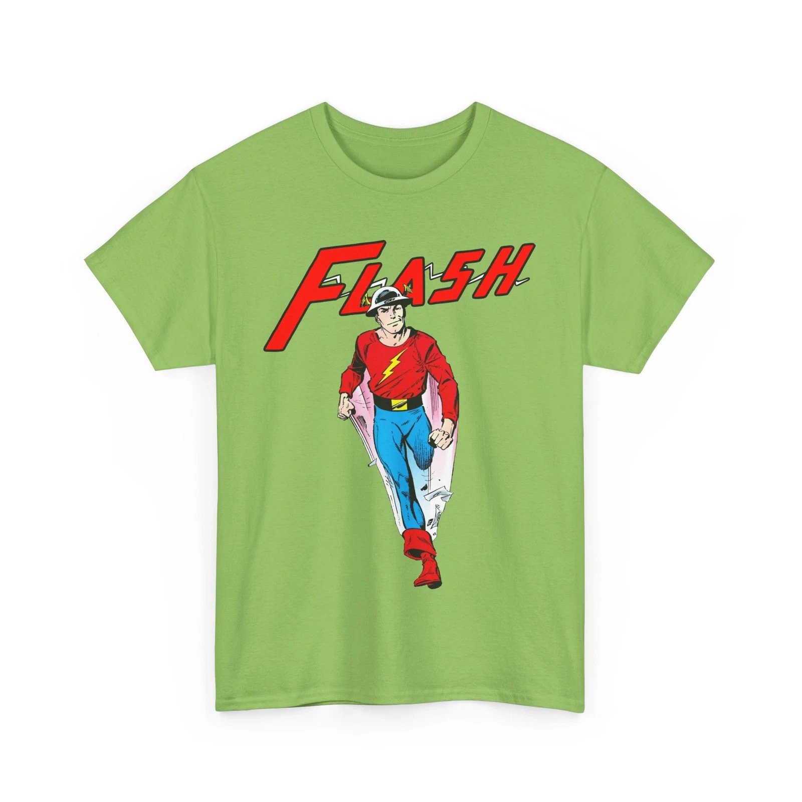 Golden Age Flash T-Shirt - John Byrne Art - DC Comics - Jay Garrick - JSA
