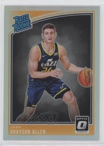 2018-19 Panini Donruss Optic Rated Holo Prizm Grayson Allen #156 Rookie RC