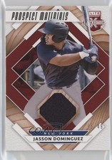 2020 Elite Extra Edition Prospect Materials Red 35/49 Jasson Dominguez 05nw