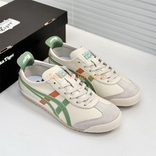 Retro Onitsuka Tiger MEXICO 66 Mens Womens Sneakers White/Green 1183B771-112