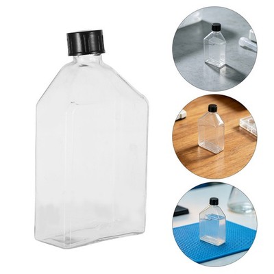 High Borosilicate Glass Cell Culture Flask with Plug for Bioscience Research