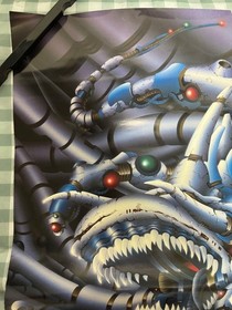 Sega Saturn Death Crimson Poster B2 20.28&times;28.66 inch Japanese