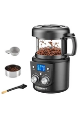 CAFEMASY Coffee Bean Roaster Machine - Home Use Air Coffee Roaster with Adjus...