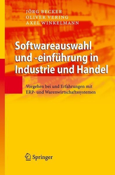 Softwareauswahl Und -EinfüHrung In Industrie Und Handel | Buch | 9783540474241-image