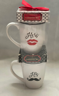 Bon Cafe His and Her cups