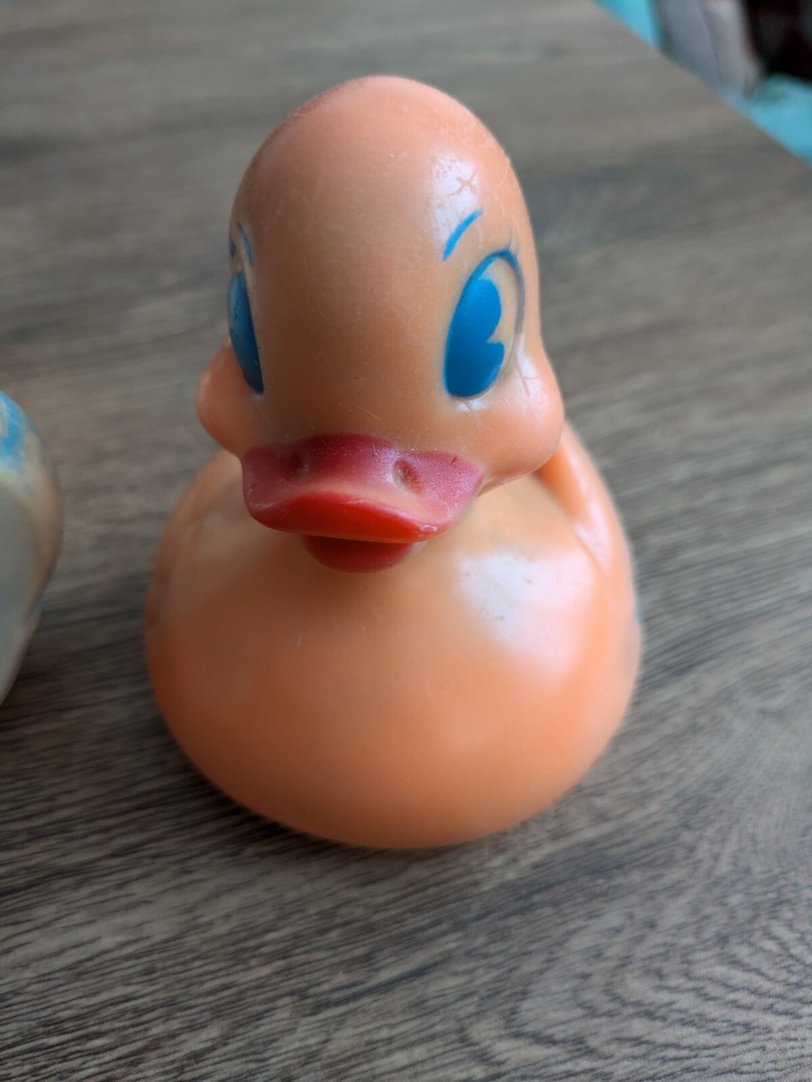 Vintage 50s/60s Sanitoy Rubber Squeak Bear Duck Baby | eBay