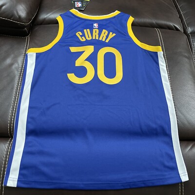 Steph Curry Golden State Warriors NIKE NBA Jersey L 48 w3665-401