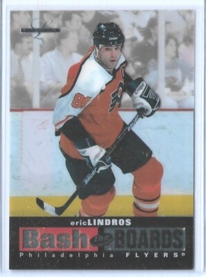 ERIC LINDROS FANS ~ LOOK NO FURTHER ~ 1996-97 BASH THE BOARDS ~ 0001/3500 UNIQUE