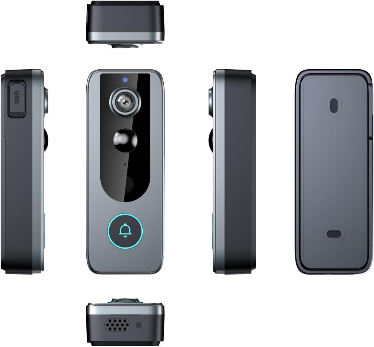 Doorbell Camera Wireless Outdoor Wireless, 5mp Ultra Hd SV3C Video