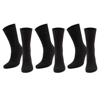 Diabetikersocken für Herren - extra breit Idealsocken für geschwollene Knöchel, 100% Baumwolle